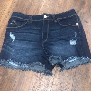size 11 dark wash blue jeans